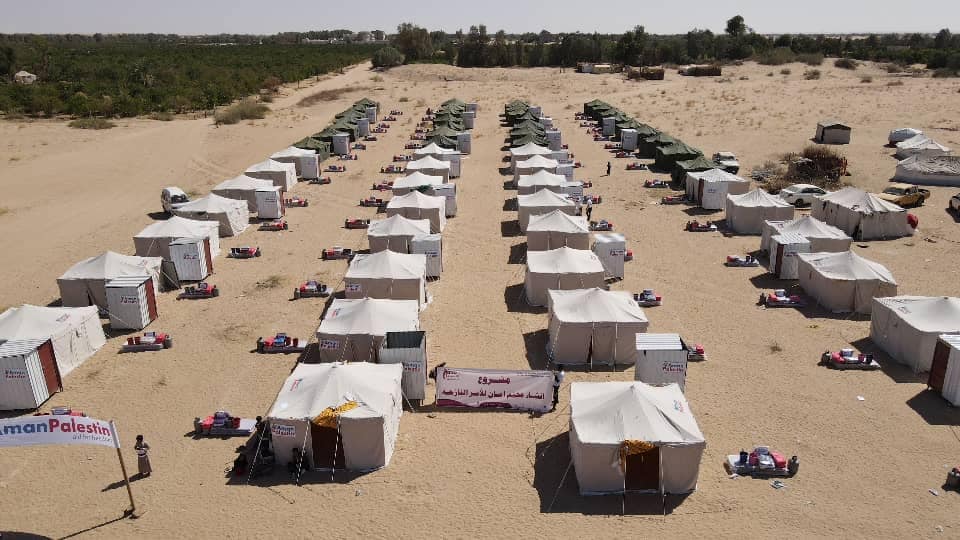 مأرب: الوحدة التنفيذي تدشن مخيم أمان بمديرية الوادي