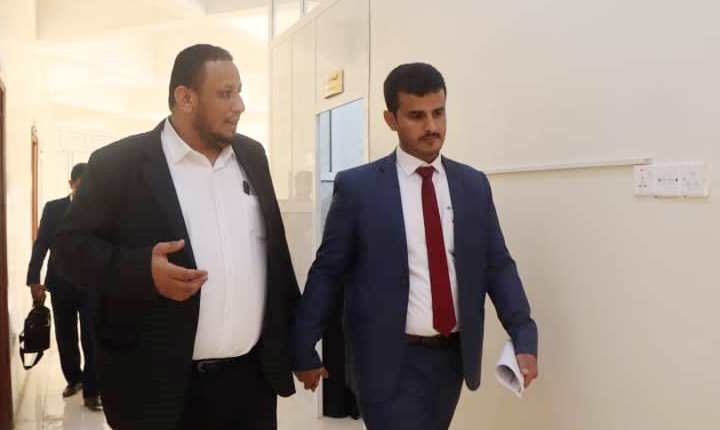 وفد من رئاسة الوحدة التنفيذية عدن يزور مكتب مأرب