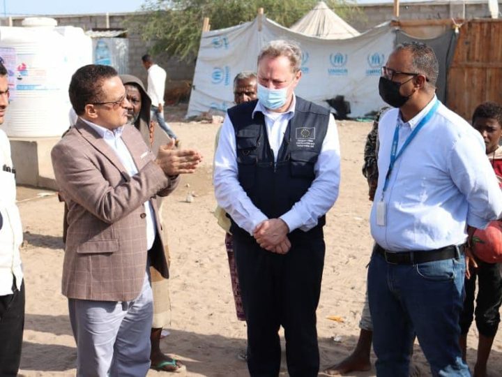 السعدي يلتقي وفدا من الاتحاد الأوربي والوكالتين السويدية والسويسرية