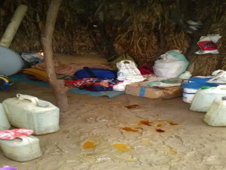 ainfall damages IDPs Shelters in Abyan 2-sep-2022