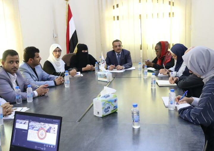 السعدي يبحث مع وفد بريطاني أولويات النازحين في اليمن