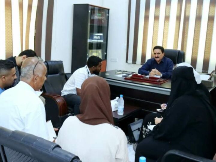 مساعد رئيس الوحدة التنفيذية يناقش أوضاع المخيمات مع المجلس النرويجي للاجيئن