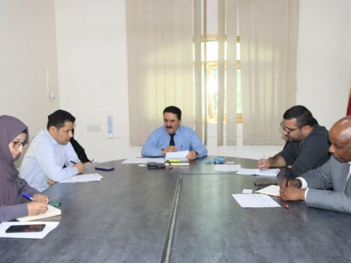 مساعد رئيس الوحدة التنفيذية يناقش آليه العمل والتنسيق مع الأوتشا