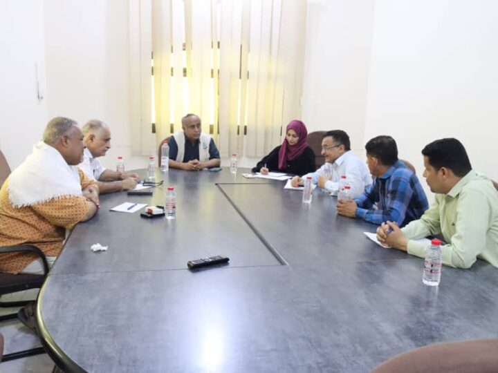 Al Sady discusses with head of community committees the mechanism of coordination and cooperation