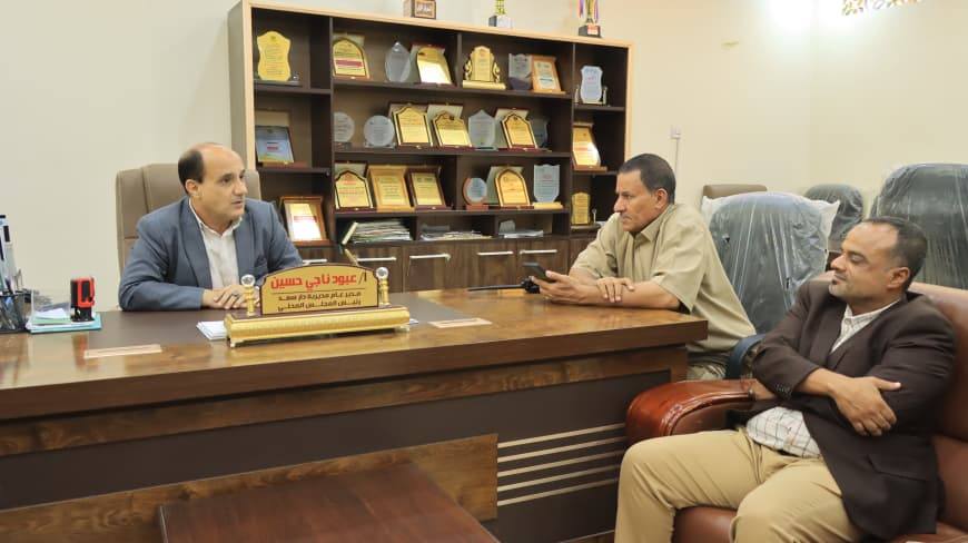 Aden: Executive Unit Chief, Dar Saad Director Discuss IDP Management